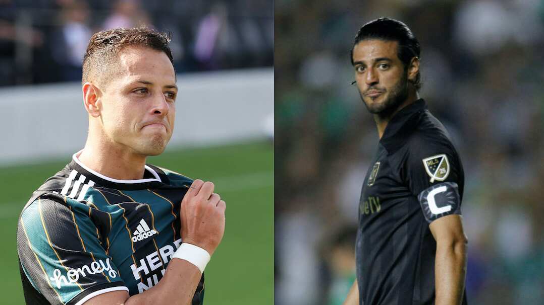 Chicharito y Carlos Vela encabezan el equipo de las estrellas de la MLS