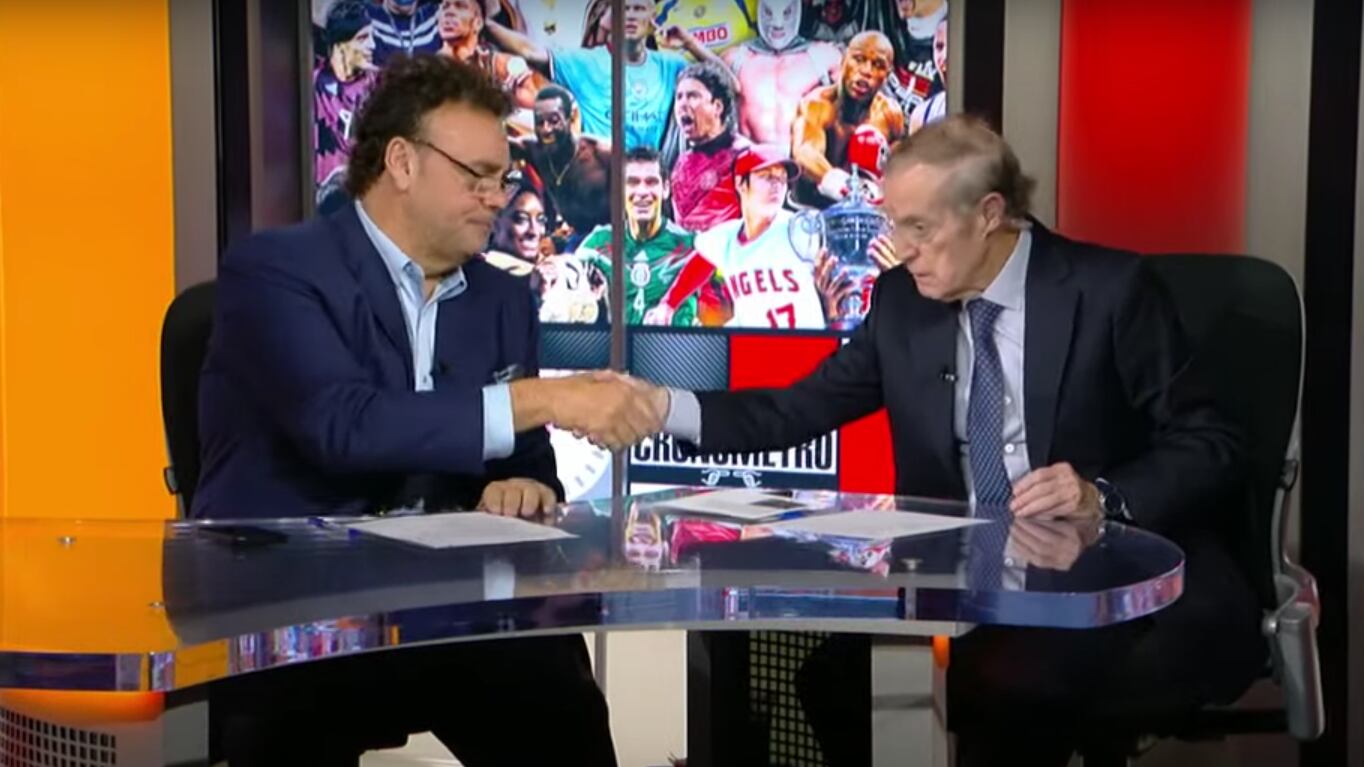 La despedida terminó con un apretón de manos I Captura de pantalla