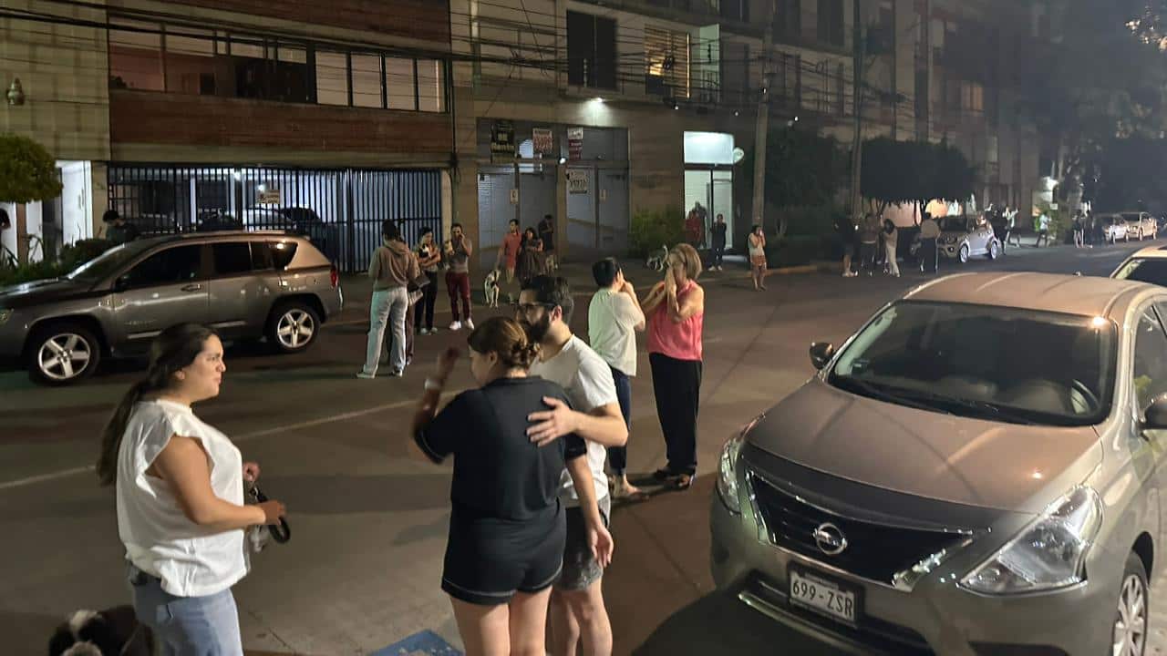 Sismo se percibe en CDMX 10 de mayo de 20223