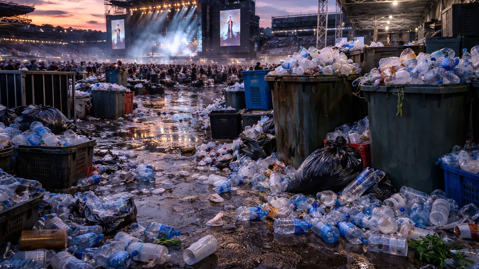 Concierto consumo de agua