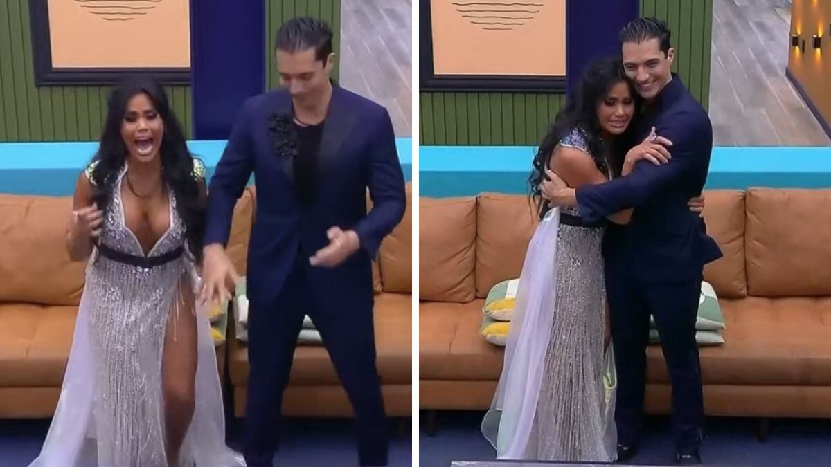 Maripily estuvo acompañada de Romeh.