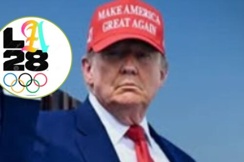 Donald Trump liderará fuerza especial para la justa olímpica de Los Ángeles 2028