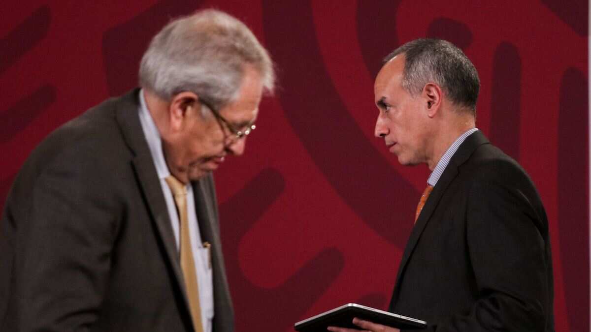 Jorge Alcocer y Hugo López-Gatell.