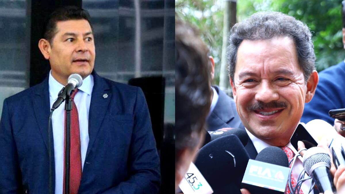 Ignacio Mier y Alejandro Armenta se disputarán la gubernatura de Puebla por Morena (Twitter / @armentapuebla_ / @NachoMierV)