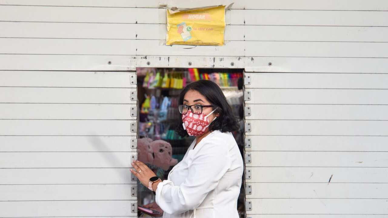 Comerciantes en la Ciudad de México.  Foto: Cuartoscuro