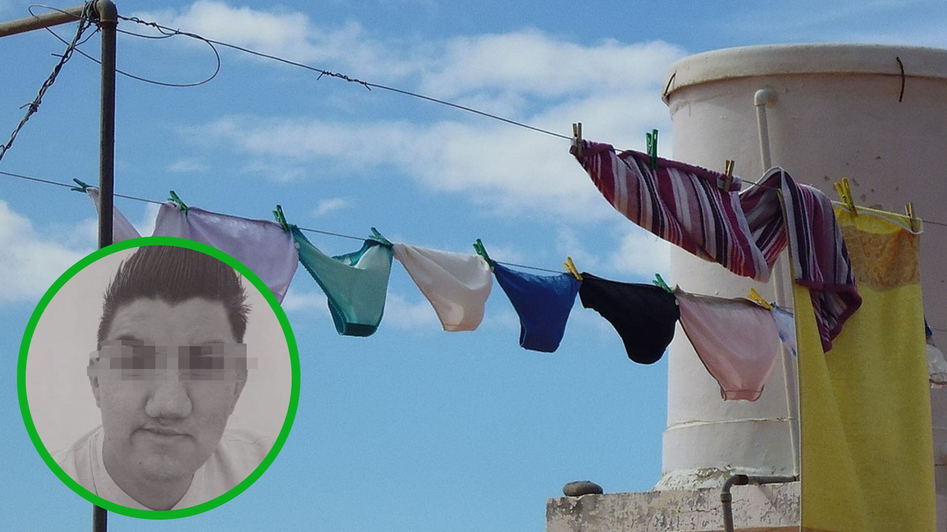 De acuerdo con la víctima, ésta no era la primera vez que sustraía su ropa interior.