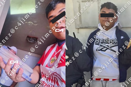 Cae aficionado de Chivas por robo en la CDMX junto a dos cómplices