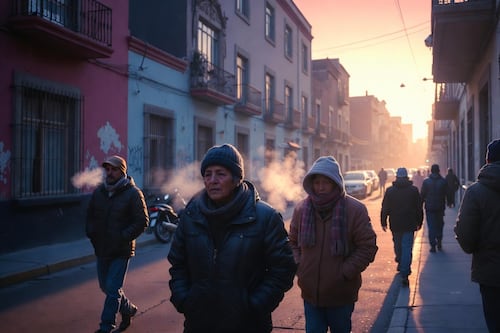 CDMX mantiene Alerta Amarilla por frío intenso durante la mañana del jueves 26