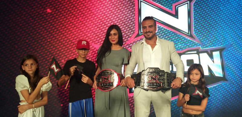 Alberto 'El Patrón' presentó esta segunda temporada de Nación  Lucha Libre