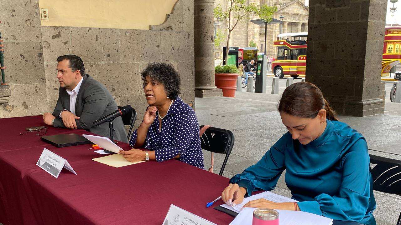 En rueda de prensa esta mañana no acudió el coordinador de la fracción, Carlos Lomelí Bolaños.