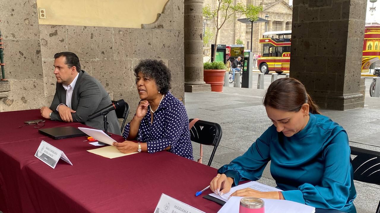 En rueda de prensa esta mañana no acudió el coordinador de la fracción, Carlos Lomelí Bolaños.