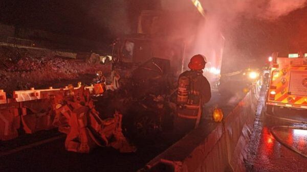Choque en la México-Cuernavaca deja 2 muertos
