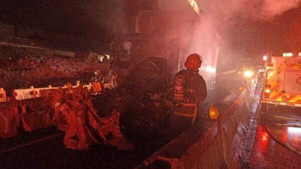 Choque en la México-Cuernavaca deja 2 muertos