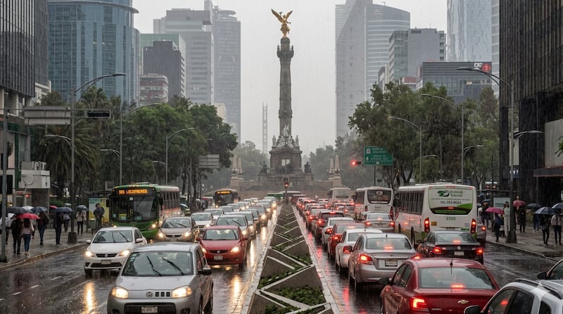 CDMX lluvias y bajas temperaturas