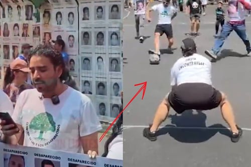 “Cascarita” en plena Reforma: así protestan familias de desaparecidos para exigir justicia en CDMX