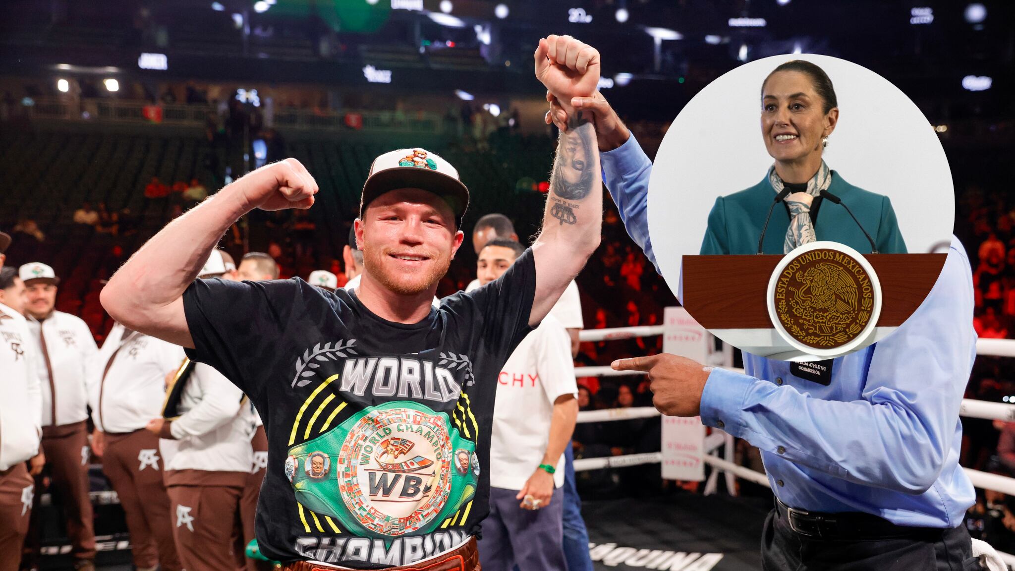 El boxeador y la presidenta emezaran iniciativa para fomentar el deporte en México