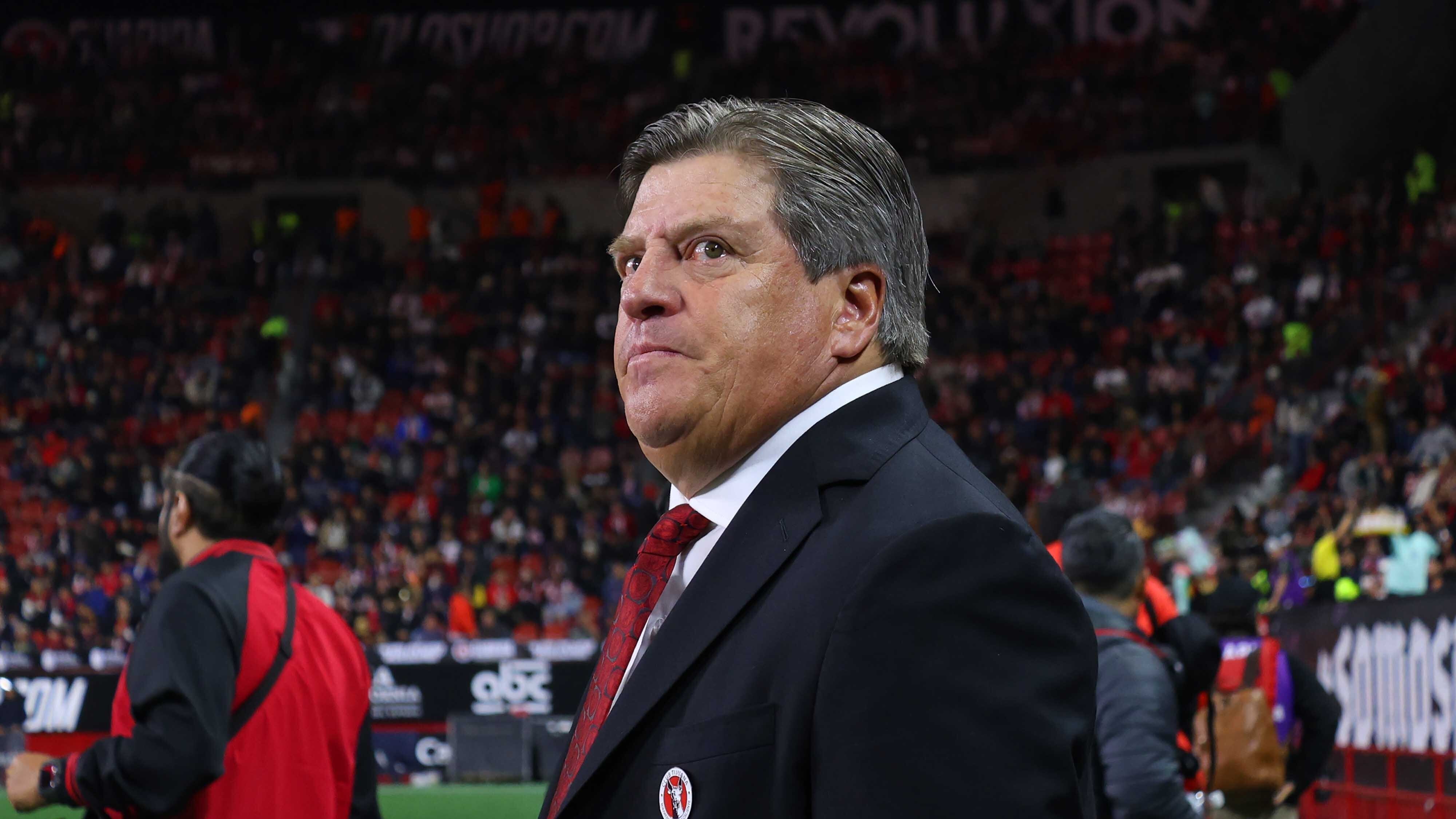 Miguel Herrera no ha ganado con Tijuana en el presente torneo.