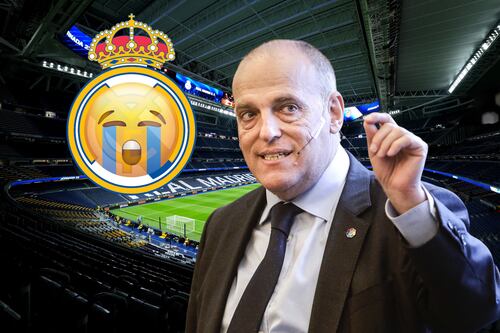 “Es un club llorón”: Javier Tebas tunde al Real Madrid por quejarse del arbitraje cada semana