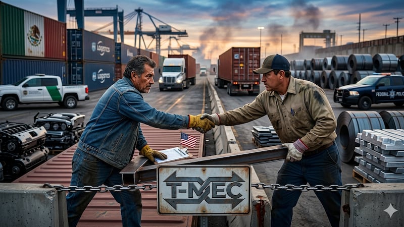 México entra a primera gran batalla del T-MEC con EE. U.U.