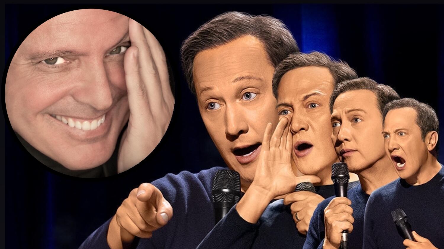 El actor estadounidense hace un reclamo especial a Luis Miguel.