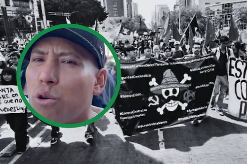 “Ya estamos hartos de los abusos”: Influencer Yulay participó en la marcha Generación Z
