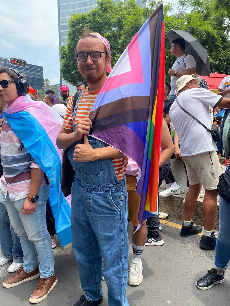 marcha del orgullo LGBT+ 2024 en CDMX