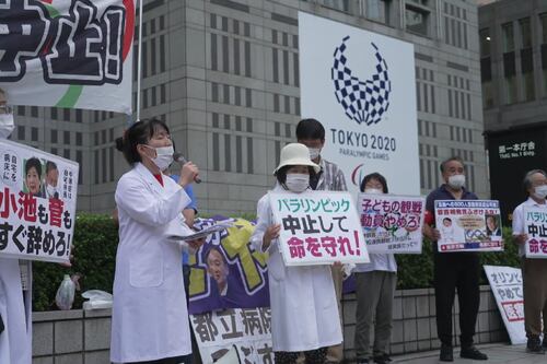 Ante alza de contagios, japoneses piden cancelar Juegos Paralímpicos de Tokio