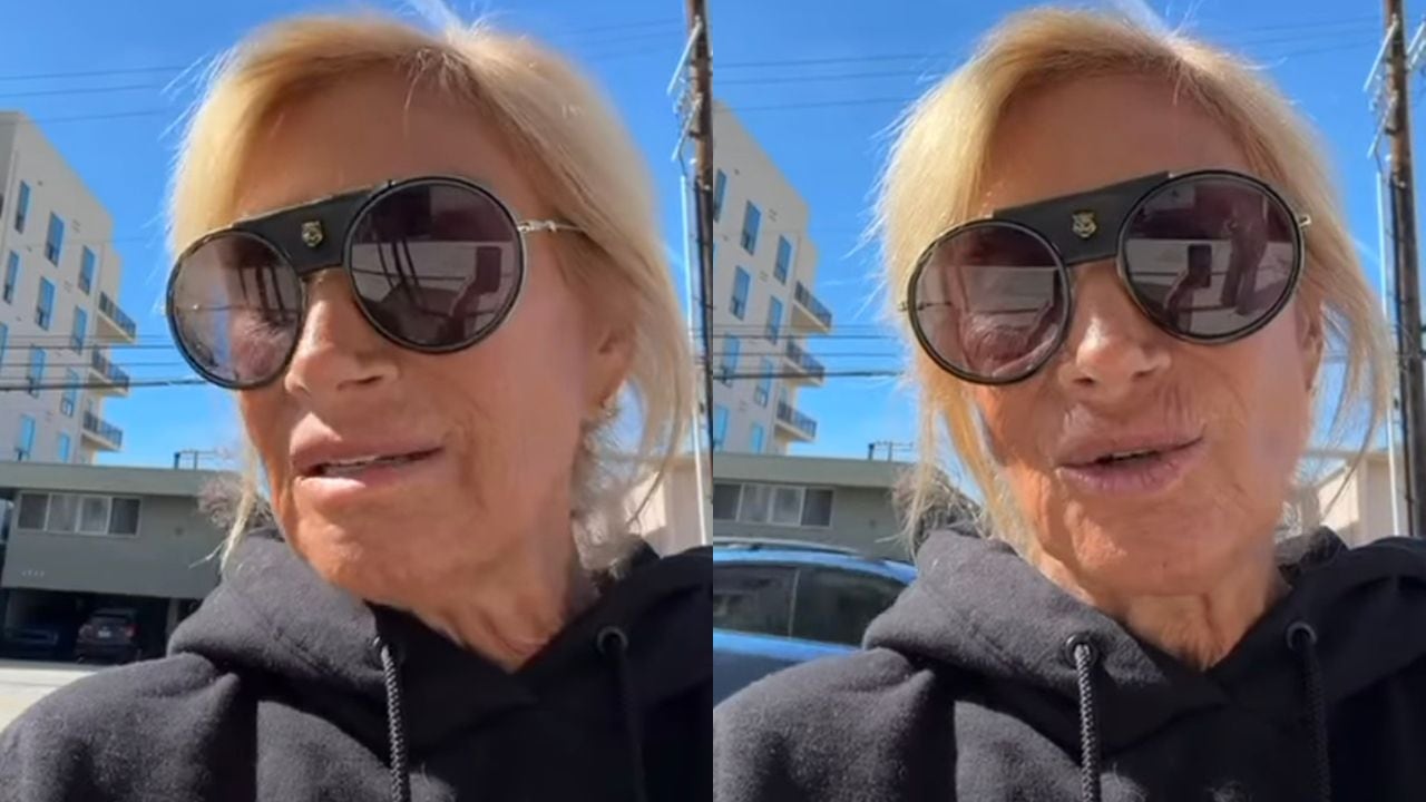 La periodista realizó una transmisión en vivo para reportar la muerte de El Mencho