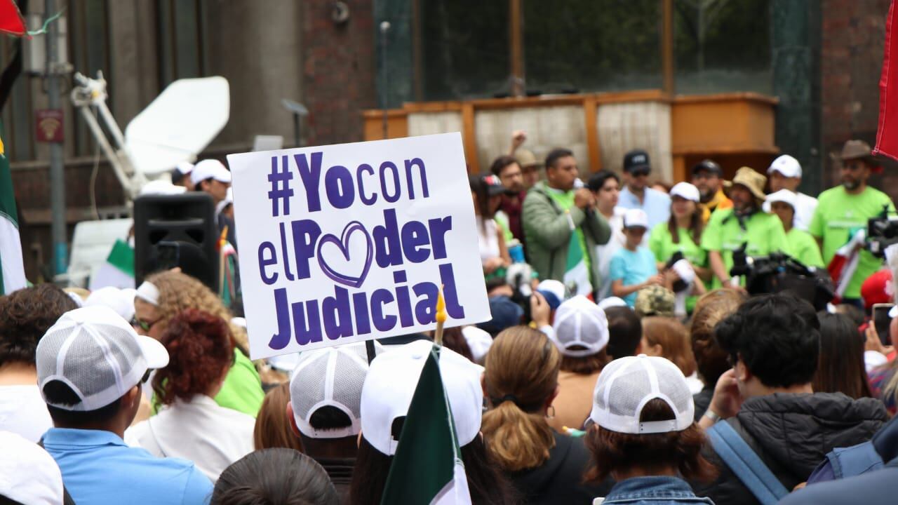 Manifestación contra la Reforma Judicial domingo 8 de septiembre.
