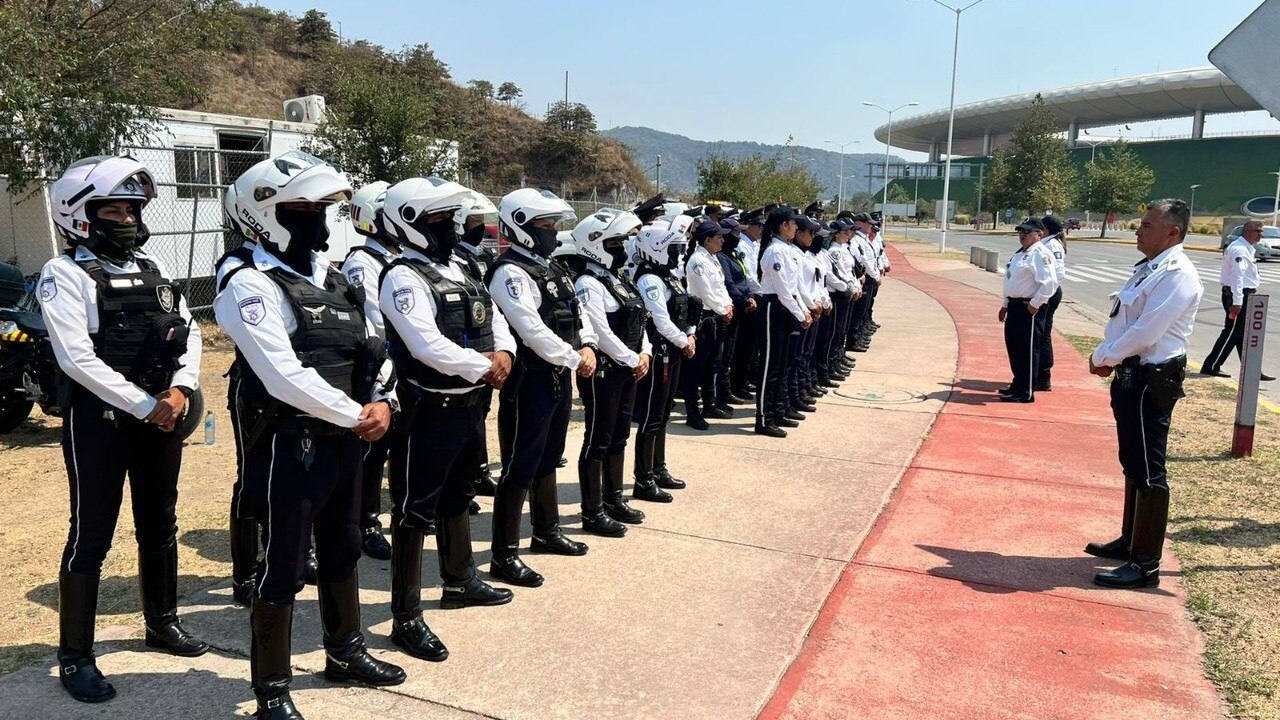 Operativo por el partido de la selección mexicana