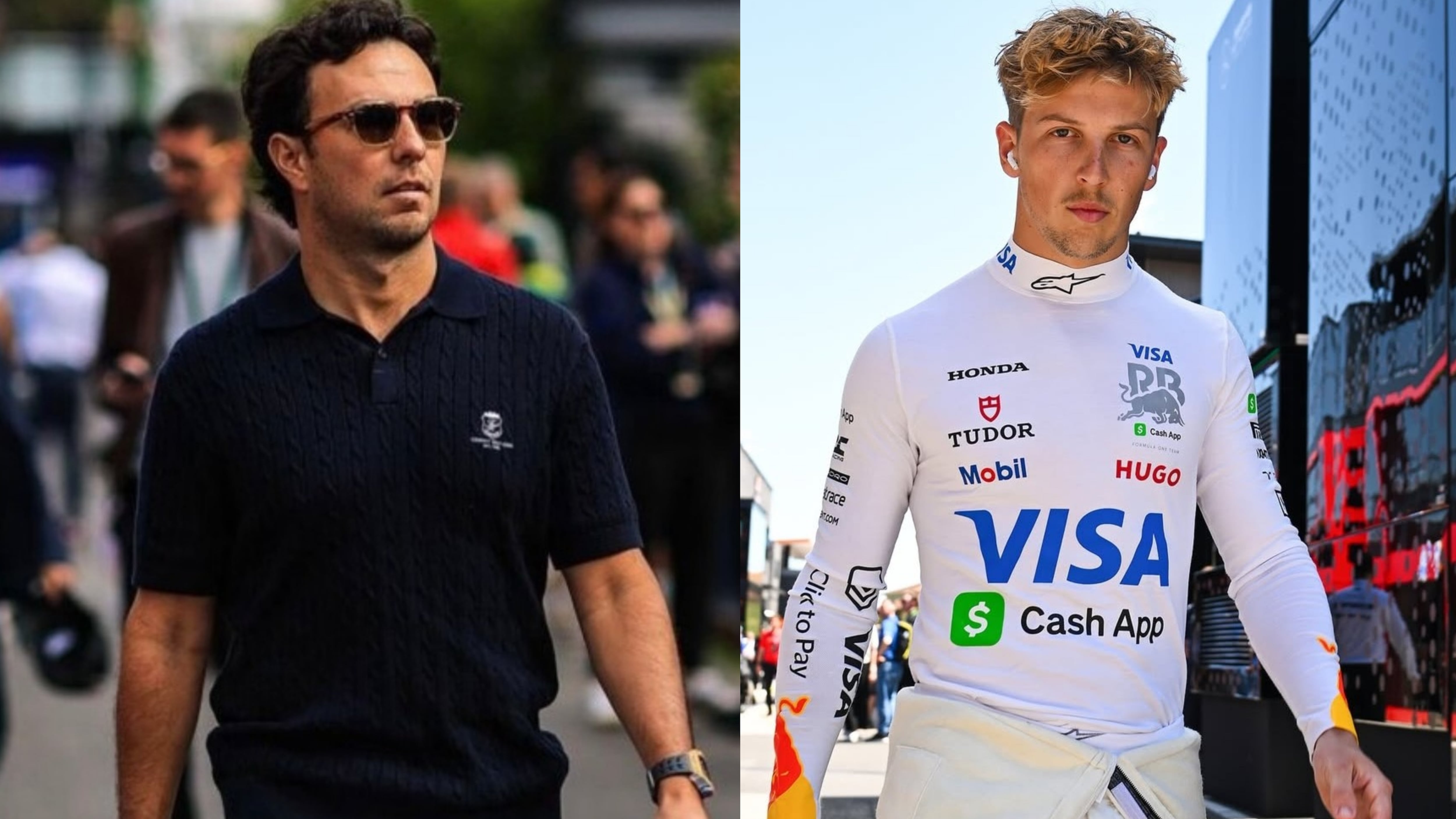 Checo y Lawson tuvieron nuevo roce.