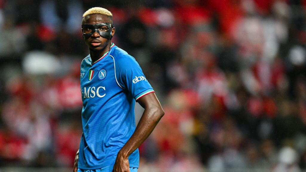 Victor Osimhen se sintió ofendido por un video que subió el Napoli en su cuenta de TikTok.