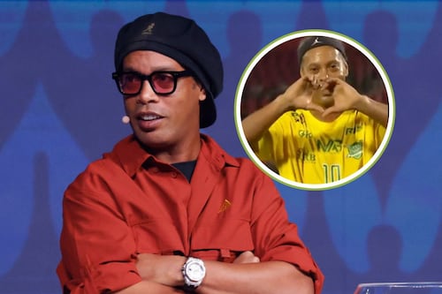 Video: Ronaldinho enciende Mallorca con un golazo a los 45 años en partido de leyendas