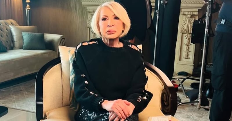 Así lucía Laura Bozzo a sus 18 años.