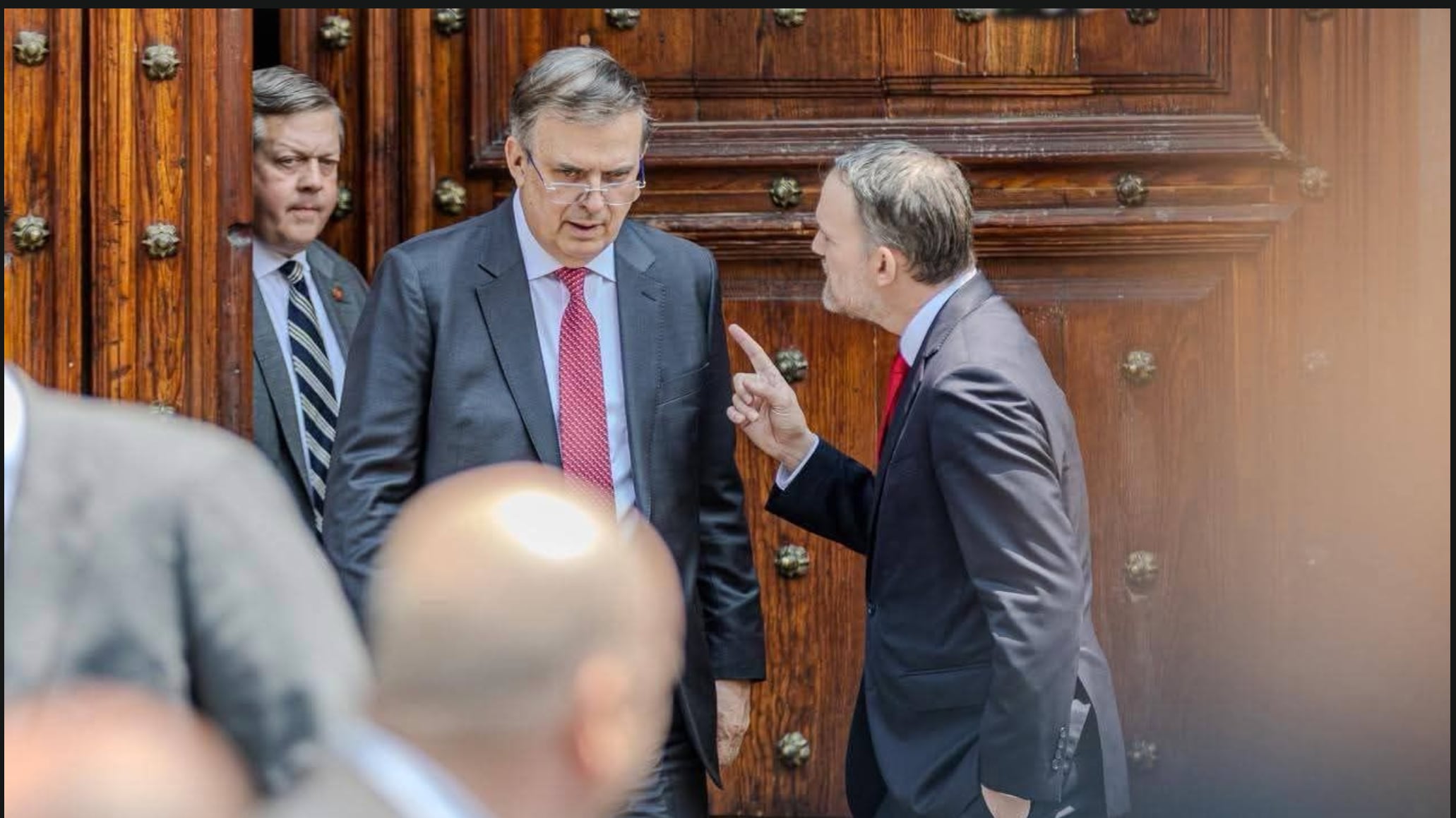 Marcelo Ebrard y Jamieson Greer