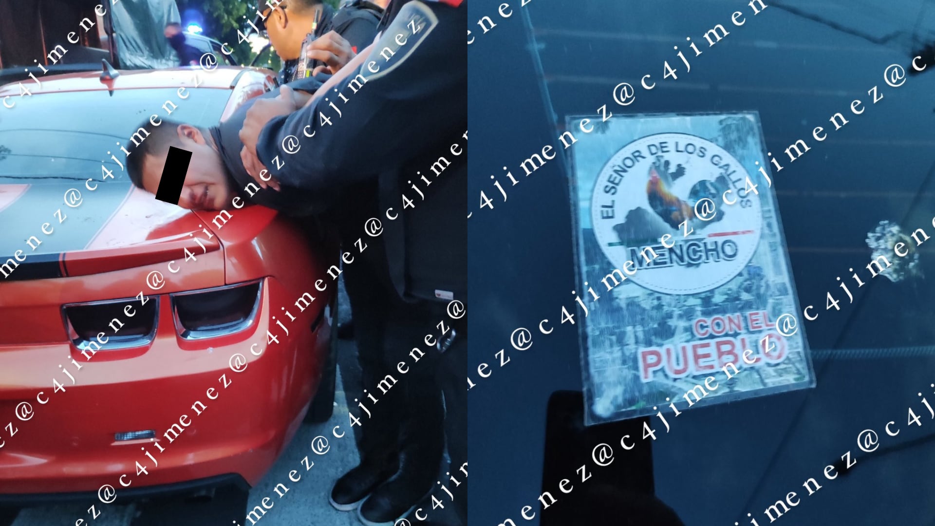 La SSC-CDMX logró someterlo pese a su actitud violenta y amenazas contra los agentes.