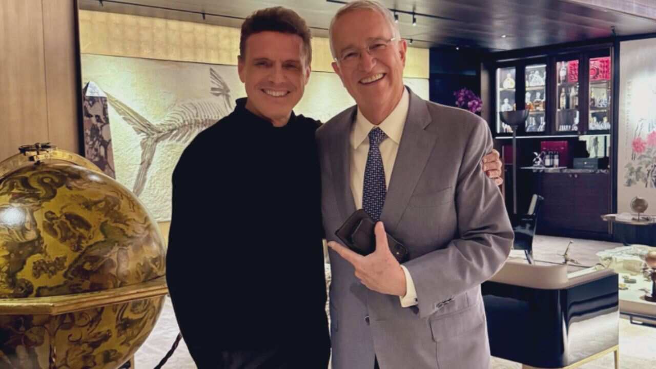 Ricardo Salinas Pliego sorprende con foto inédita al lado de Luis Miguel
