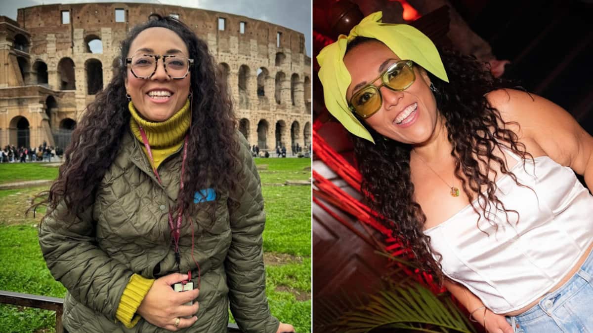 Michelle Rodríguez presumió su figura con un atuendo muy chic.