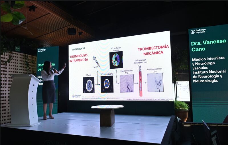Conferencia nuevo medicamento infarto cerebral