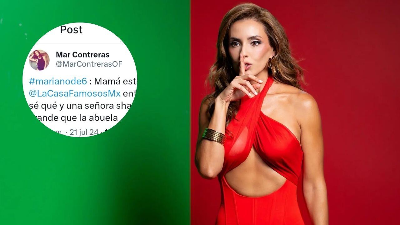 Mar Contreras se burlaba de La Casa de los Famosos México, el año pasado.