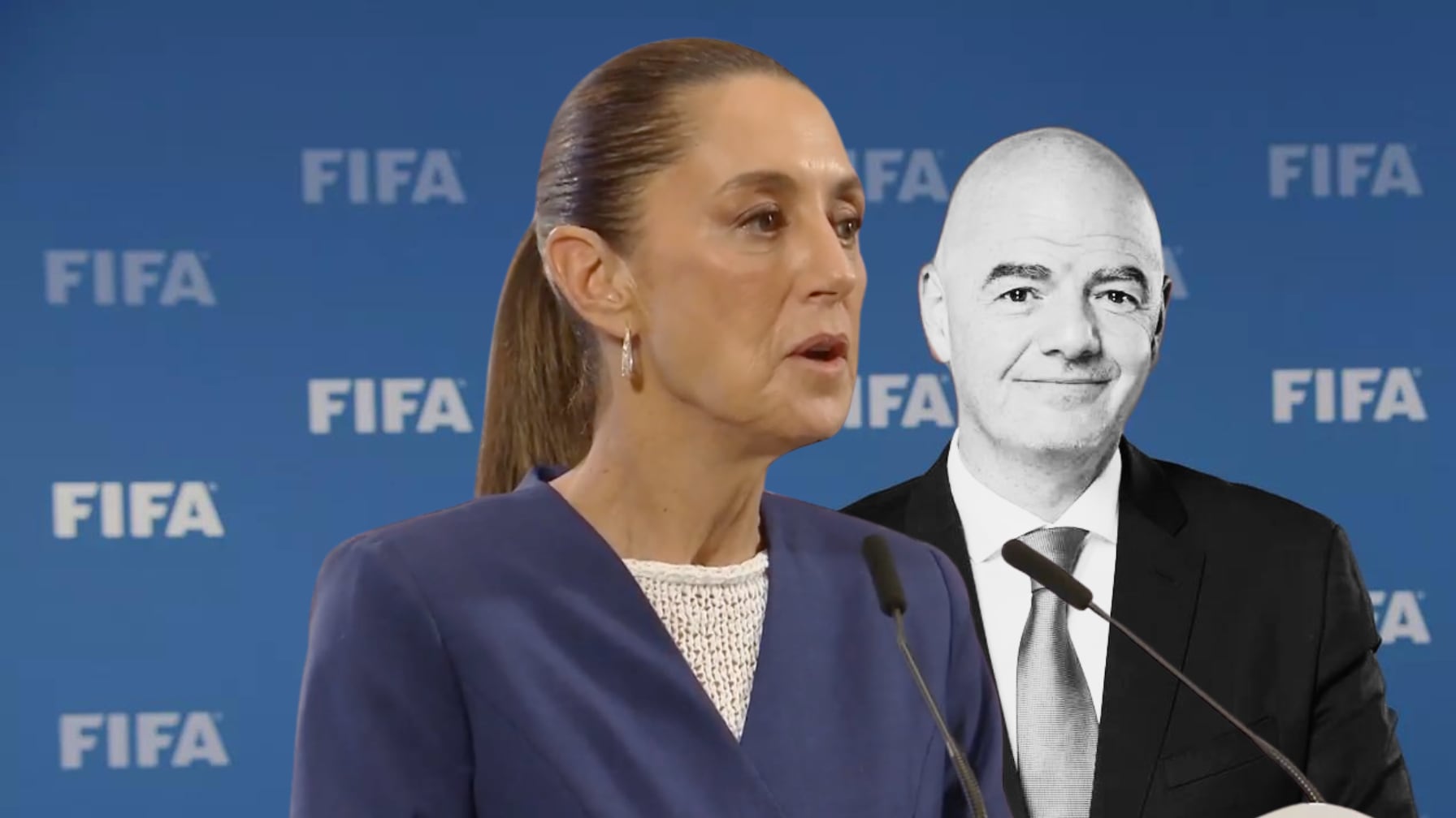 Sheinbaum coordinará reunión con FIFA y gobernadores de sedes mexicanas del Mundial 2026.
