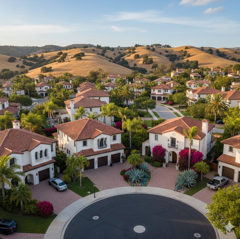 Zona Residencial en California IA