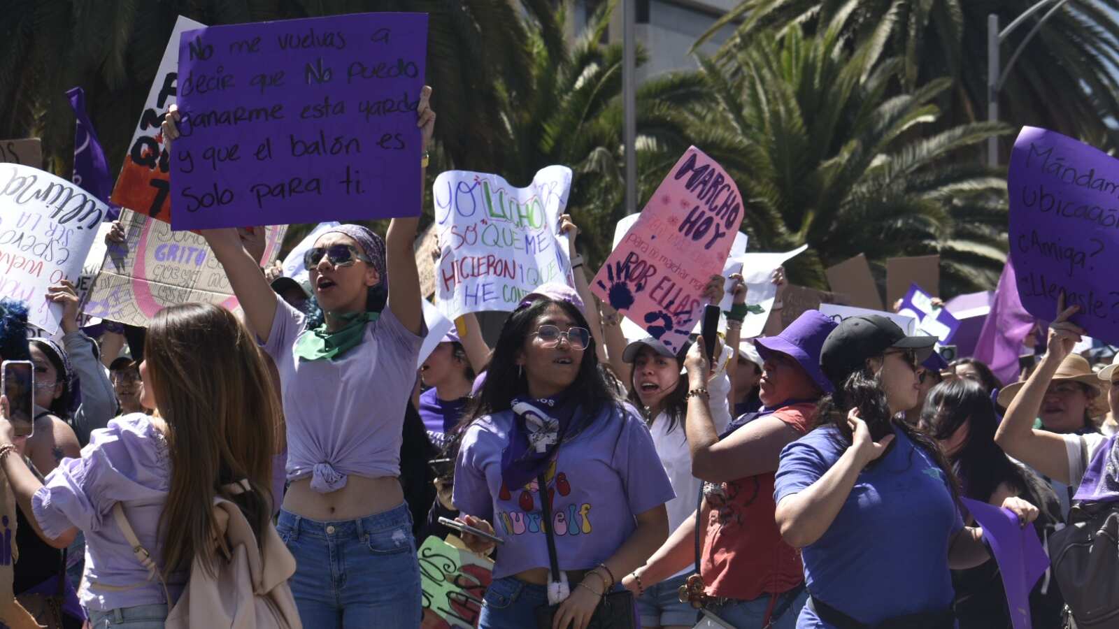 Marcha 8M 2024 en CDMX por el Día Internacional de la Mujer