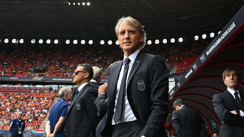 Roberto Mancini terminó un ciclo de cinco años con Italia