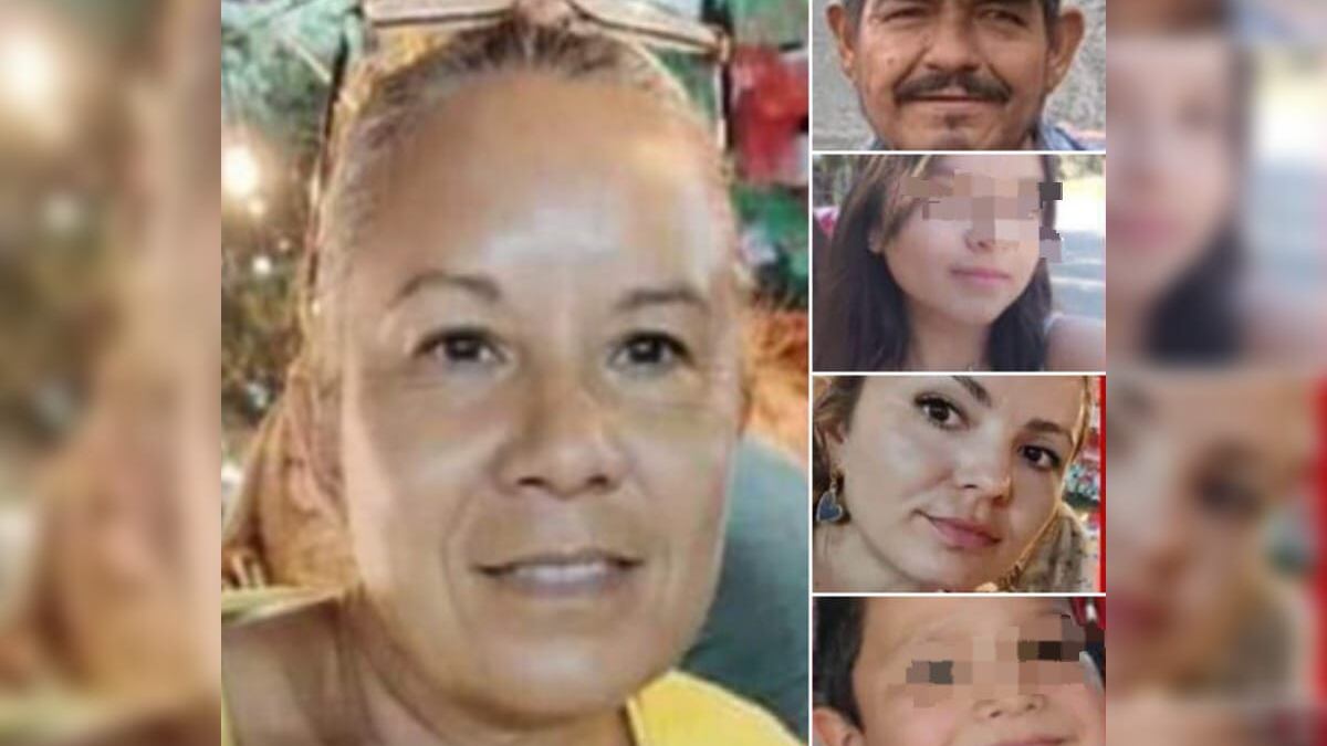 La última vez que se vio a la familia fue en la comunidad Camarillo.