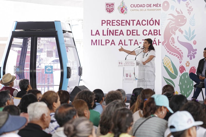 Cablebús, Utopía y modernización hidráulica transformarán Magdalena Contreras Brugada