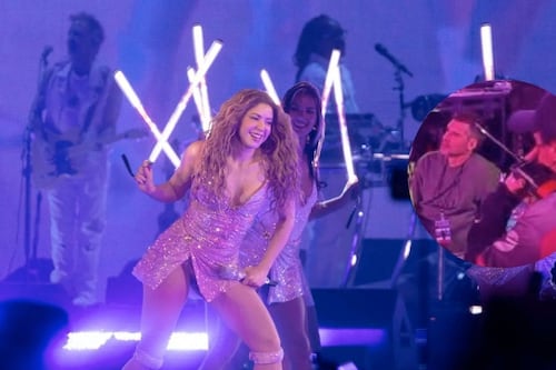 ¿Reconciliación? Antonio de la Rúa vibra con “Día de enero” en histórico concierto de Shakira en el Zócalo