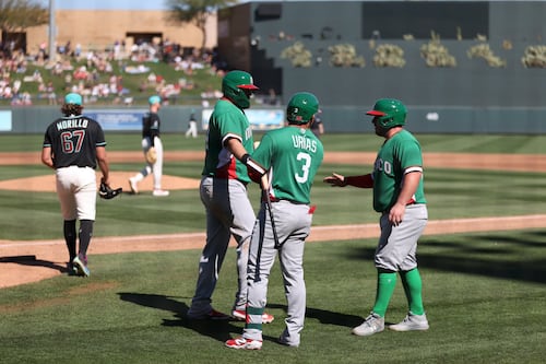 ¡Poder azteca! Selección Mexicana de Beisbol muestra su fuerza ante los D-backs