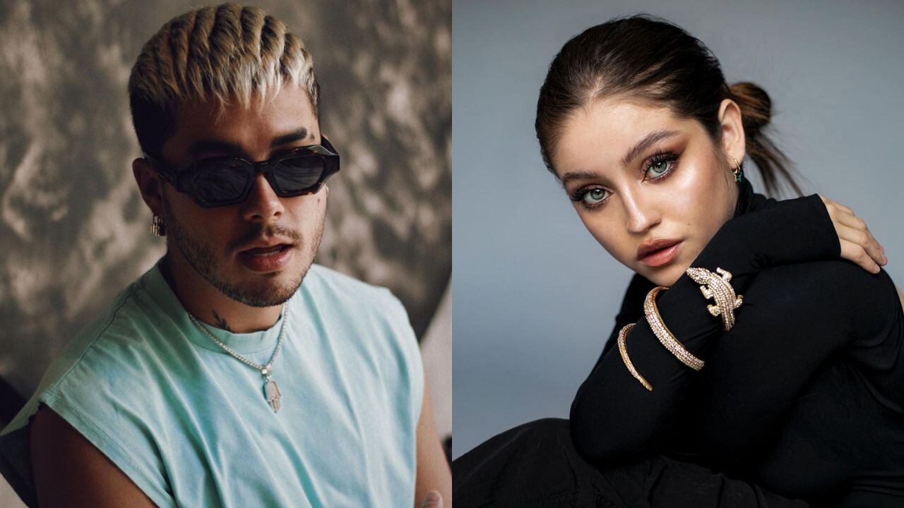 Karol Sevilla y Mario Bautista