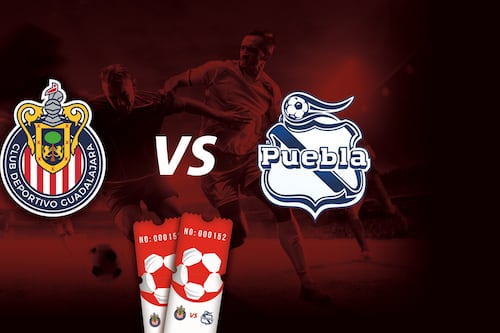 Chivas vs Puebla, te regalamos boletos.